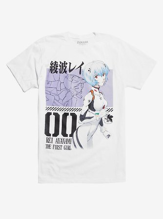 Neon Genesis Evangelion Rei 00 T-Shirt