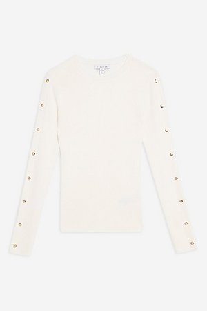 PETITE Knitted Top - Sweaters & Knits - Clothing - Topshop USA
