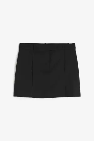 Dressy Mini Skirt - Black - Ladies | H&M US