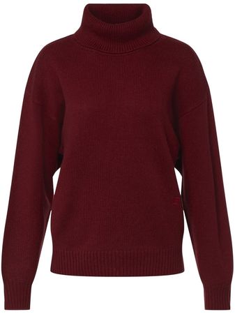 Equipment logo-embroidered roll-neck Jumper