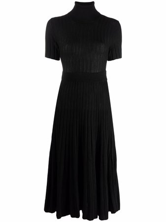 Shop P.A.R.O.S.H. roll-neck wool dress with Express Delivery - FARFETCH
