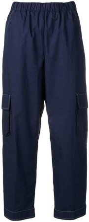 Semicouture cropped cargo trousers