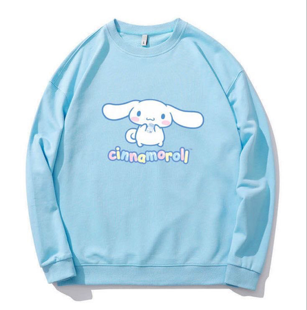 blue cinnamoroll sweatshirt