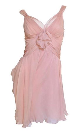 loose pink dress