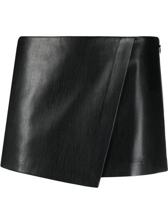 THE ANDAMANE faux-leather Mini Skirt - Farfetch