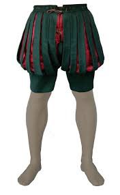 jester shorts poofy shorts medieval dnd