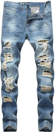 blue ripped jeans - Google Search