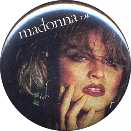 Madonna Pin, 1984 at Wolfgang's