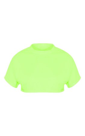 Neon Green Crop Top