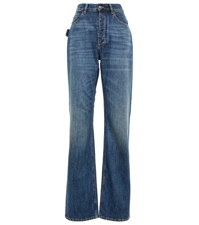 Bottega Veneta - High-rise straight jeans | Mytheresa