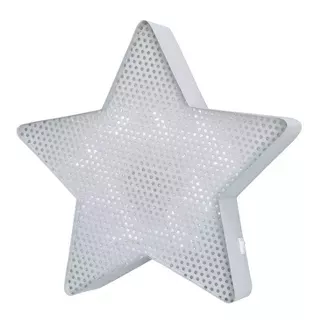 Nojo Lighted Room Star Decorative Wall Sculpture Gray : Target