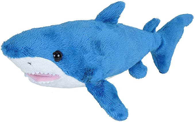 Amazon.com: Wild Republic Mako Shark Plush, Stuffed Animal, Plush Toy, Gifts for Kids, Sea Critters 11 Inches: Toys & Games