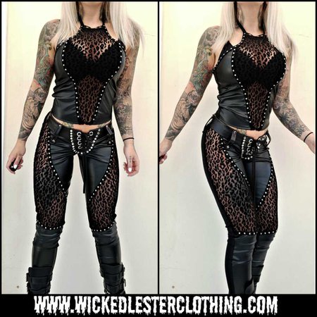 Nightstalker halter top | Wicked Lester Clothing