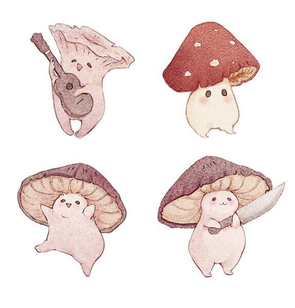 mushroom people