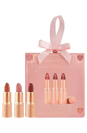Charlotte Tilbury Iconic Lip Trio (Limited Edition) $45 Value | Nordstrom