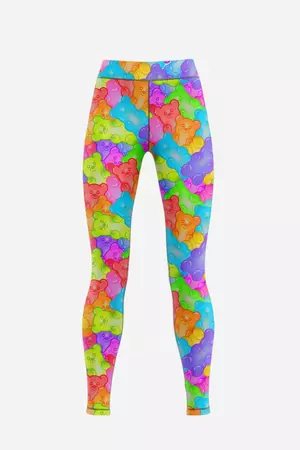Gummy Bear Leggings - Kidcore Outfits – In Control Clothing
