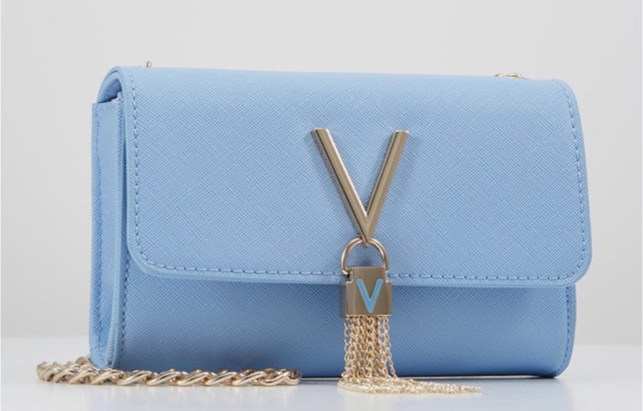 Valentino blue clutch bag