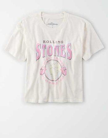 AE Rolling Stones Graphic T-Shirt white