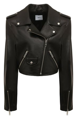 Женская черная кожаная куртка BATS купить в интернет-магазине ЦУМ, арт. SS22_001SJ
