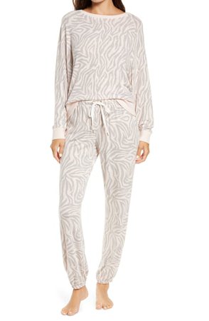 Honeydew Intimates Star Seeker Brushed Jersey Pajamas | Nordstrom