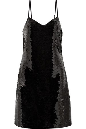 MICHAEL Michael Kors | Paillette-embellished jersey mini dress | NET-A-PORTER.COM