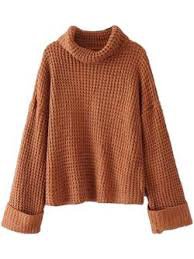 orange fall sweater