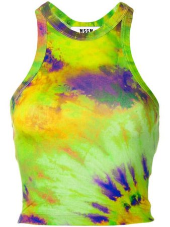 MSGM tie-dye crop top $140 - Buy Online - Mobile Friendly, Fast Delivery, Price