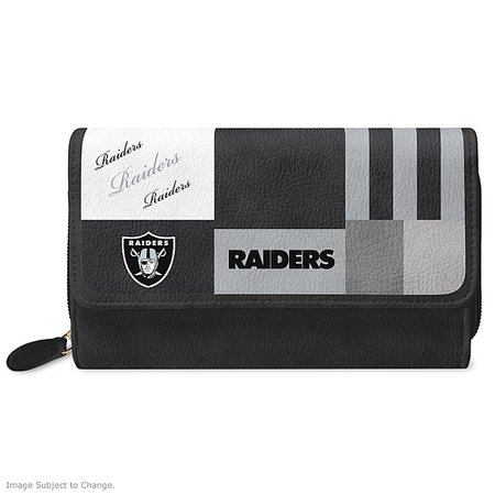 Oakland Raiders Womens NFL Bucket-Style Handbag