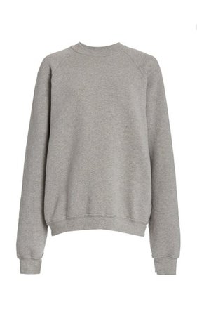 Classic Fleece Classic Raglan-Sleeve Cotton Sweatshirt By Les Tien | Moda Operandi