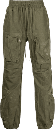Readymade drawstring cargo trousers