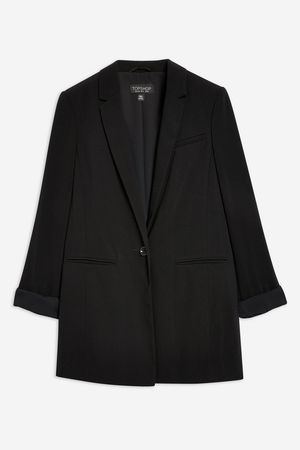 Longline Suit Jacket - Jackets & Coats - Clothing - Topshop