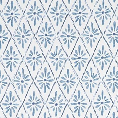 blue white fabric pattern