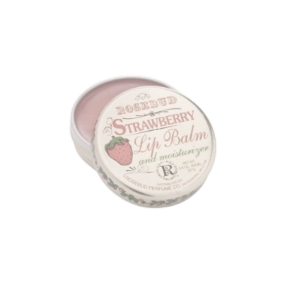 strawberry lip balm tin
