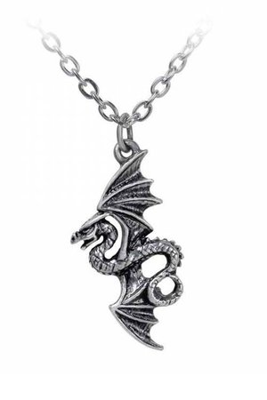 Flight Of Airus Pendant by Alchemy Gothic | Gothic Jewellery