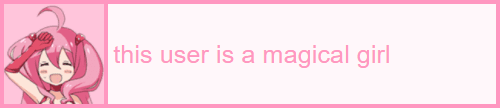 this user is a magical girl || sweetpeauserboxes.tumblr.com