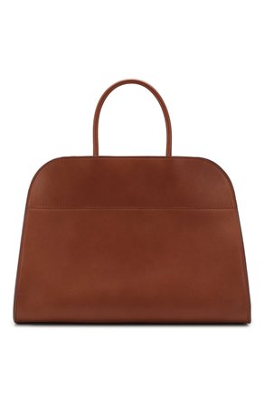 Женская кожаная сумка THE ROW коричневая цвета — купить за 293000 руб. в интернет-магазине ЦУМ, арт. W1178L72