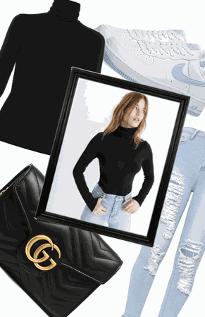 The black turtle neck look Outfit | ShopLook