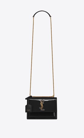 Saint Laurent ‎Sunset Small In Patent Leather ‎ | YSL.com