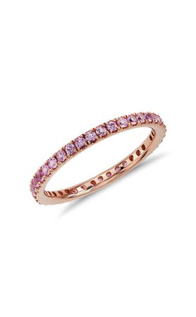 pink sapphire ring