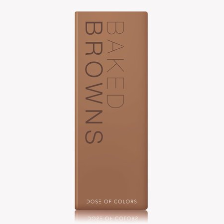 BAKED BROWNS- 5 Pigment Eyeshadow Palette - Dose of Colors