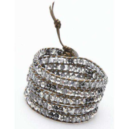 Bracelets | Shop Women's Silver Crystal Bracelet at Fashiontage | CBP52 CLRMGNT