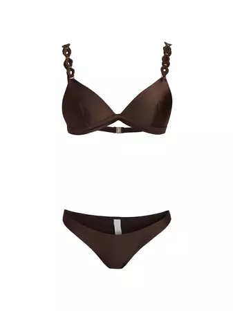 Shop Zimmermann August Triangle 2-Piece Bikini Set | Saks Fifth Avenue