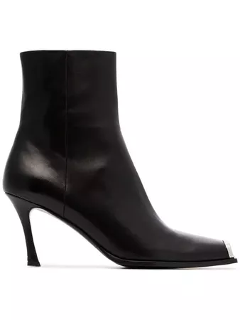 Calvin Klein 205W39nyc black winsaz 80 leather boots $370 - Buy Online - Mobile Friendly, Fast Delivery, Price