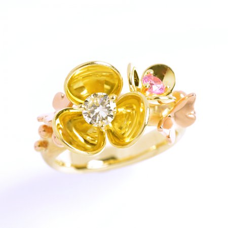 yellow flower ring - Google Search