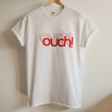 Ouch T-shirt | Etsy