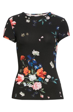 Ted Baker London Periie Floral Graphic Tee | Nordstrom