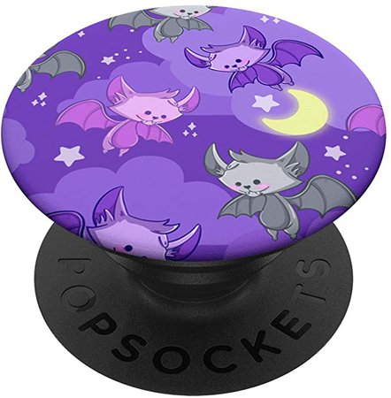 Amazon.com: Kawaii Chonky Bats Halloween Pastel Goth Moon Stars Witchy PopSockets PopGrip: Swappable Grip for Phones & Tablets
