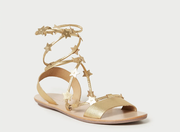 gold star sandals