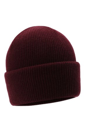 Женская бордовая шапка из шерсти и кашемира INVERNI — купить за 15750 руб. в интернет-магазине ЦУМ, арт. 5364 CM
