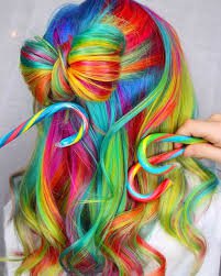 rainbow hair - Google Search